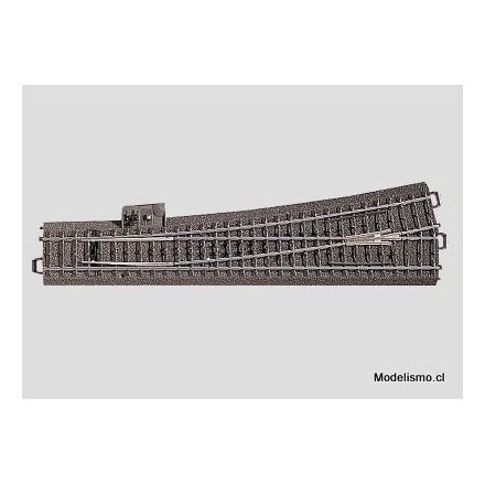 Märklin 24711 Desvío esbelto a la izquierda usado Märklin 24711 Desvío esbelto a la izquierda usado