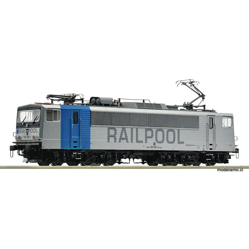 Roco 70469 Locomotora eléctrica 155 138-1, Railpool con sonido Roco 70469 Locomotora eléctrica 155 138-1, Railpool con sonido