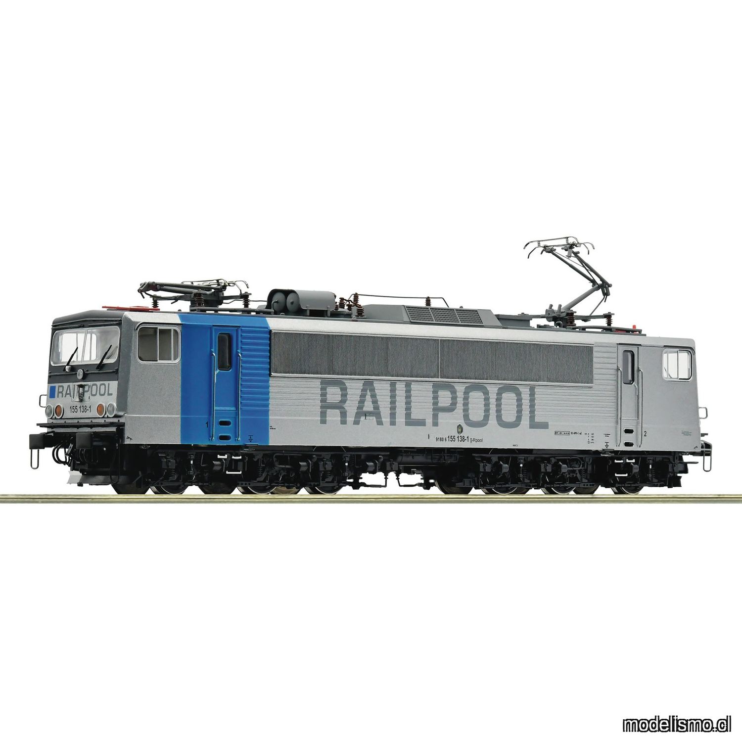 Roco 70469 Locomotora eléctrica 155 138-1, Railpool con sonido Roco 70469 Locomotora eléctrica 155 138-1, Railpool con sonido