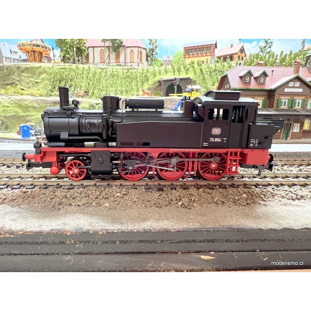 Trix 22854 BR74 Locomotora ténder - usado Trix 22854 BR74 Locomotora ténder - usado