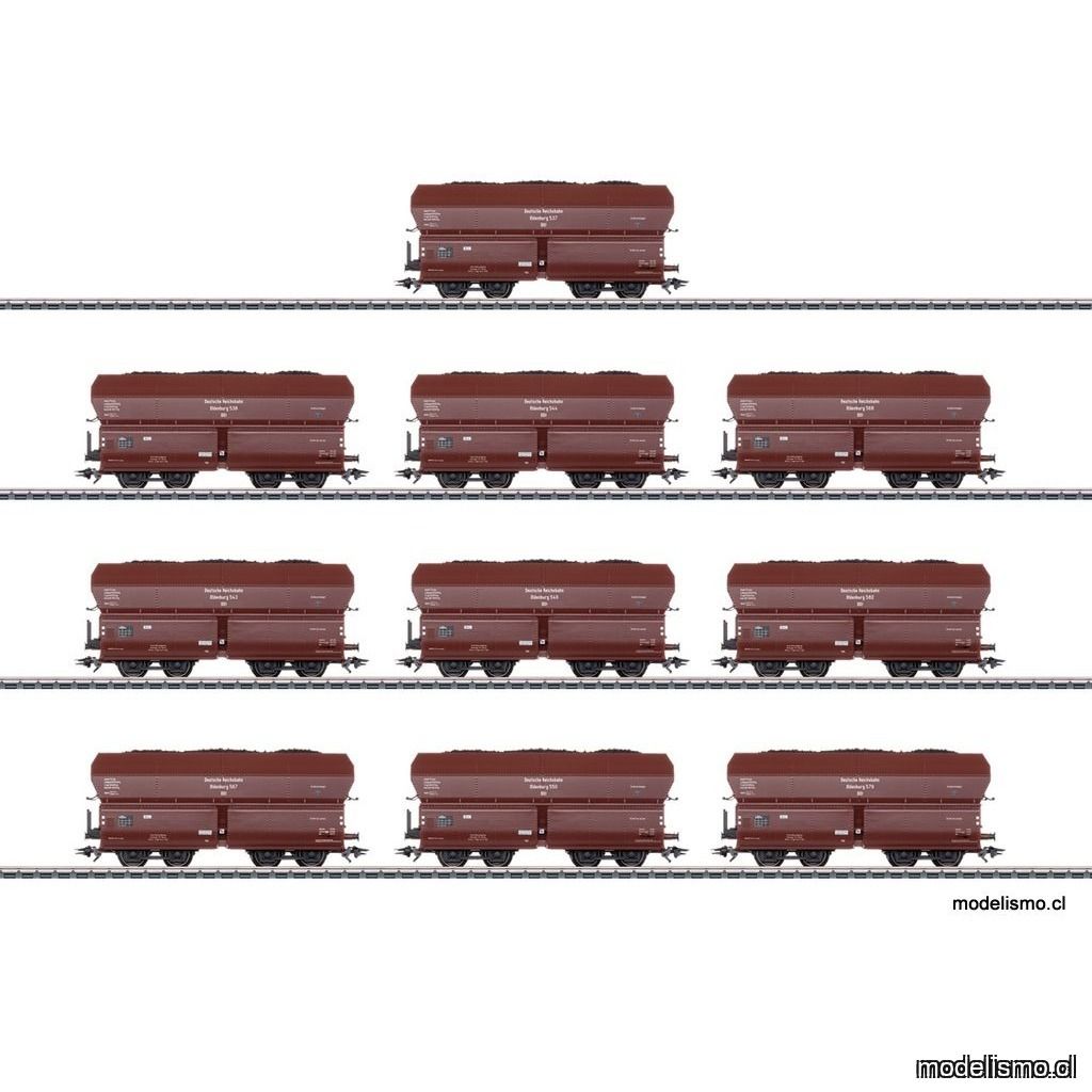 Märklin 46226 Set de vagones autodescargables OOt Oldenburg Märklin 46226 Set de vagones autodescargables OOt Oldenburg