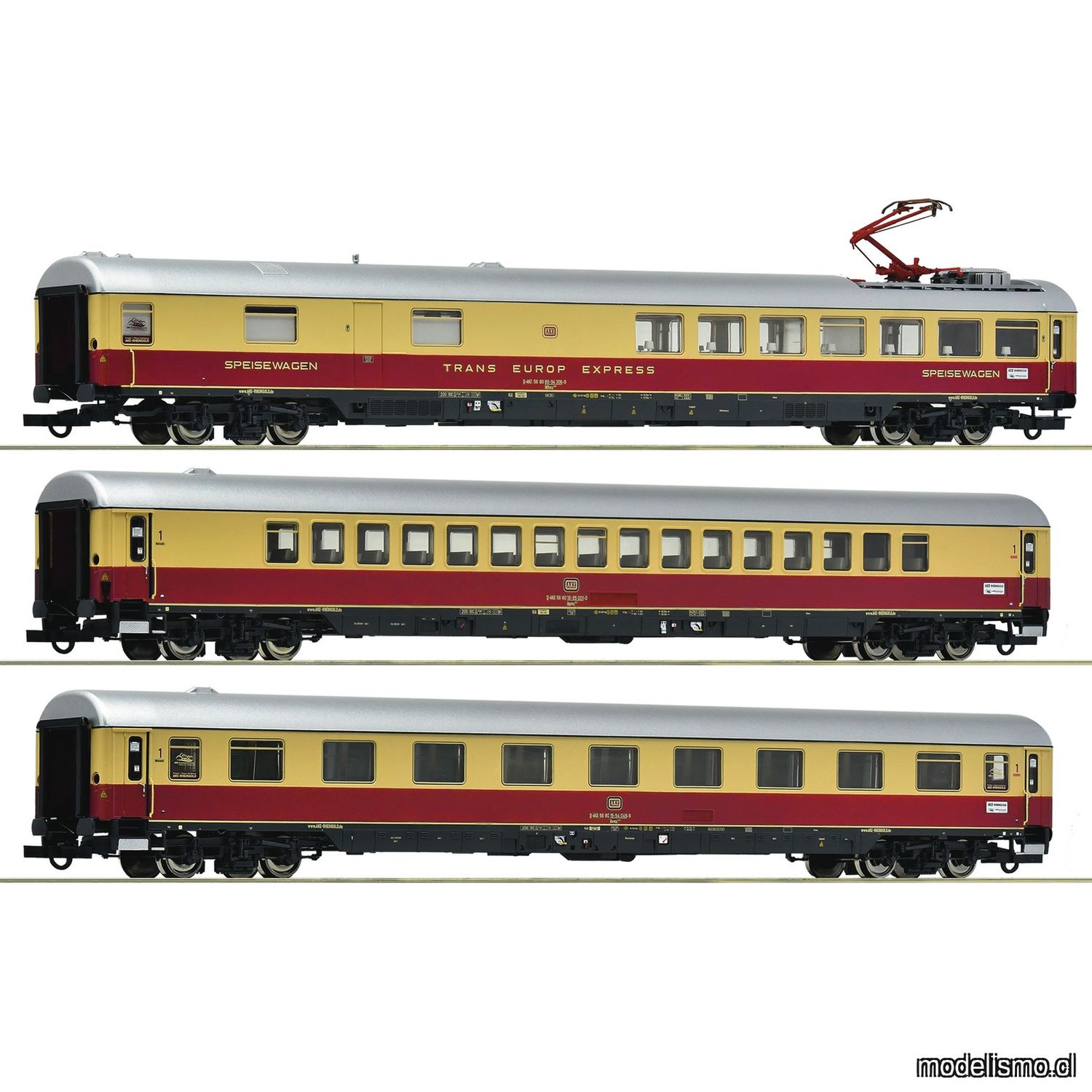 Roco 6200121 3 piece set (2): "Rheingold", AKE Roco 6200121 3 piece set (2): "Rheingold", AKE
