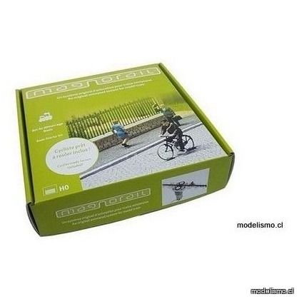 magnorail LF-1 Kit básico de inicio + 1 bicicleta HO lista para usar magnorail LF-1 Kit básico de inicio + 1 bicicleta HO lista para usar