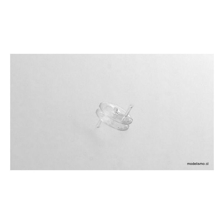 magnorail SO-2: Rueda transparente
