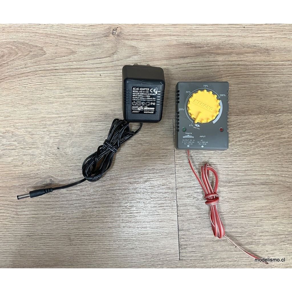 Mehano F370 Controlador de velocidad analógico de CC con fuente de alimentación - usado Mehano F370 Controlador de velocidad analógico de CC con fuente de alimentación - usado