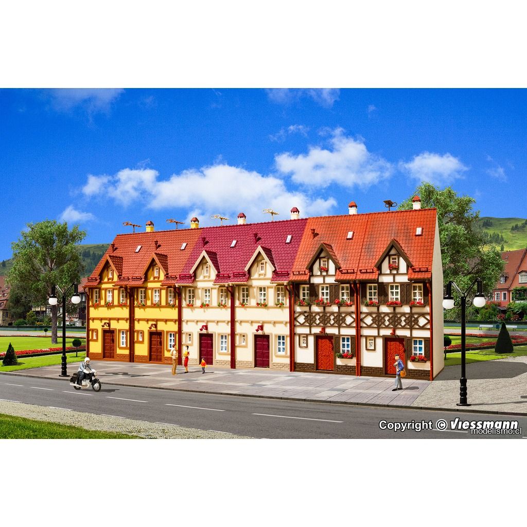 Vollmer 43843 Casa adosada, color beige