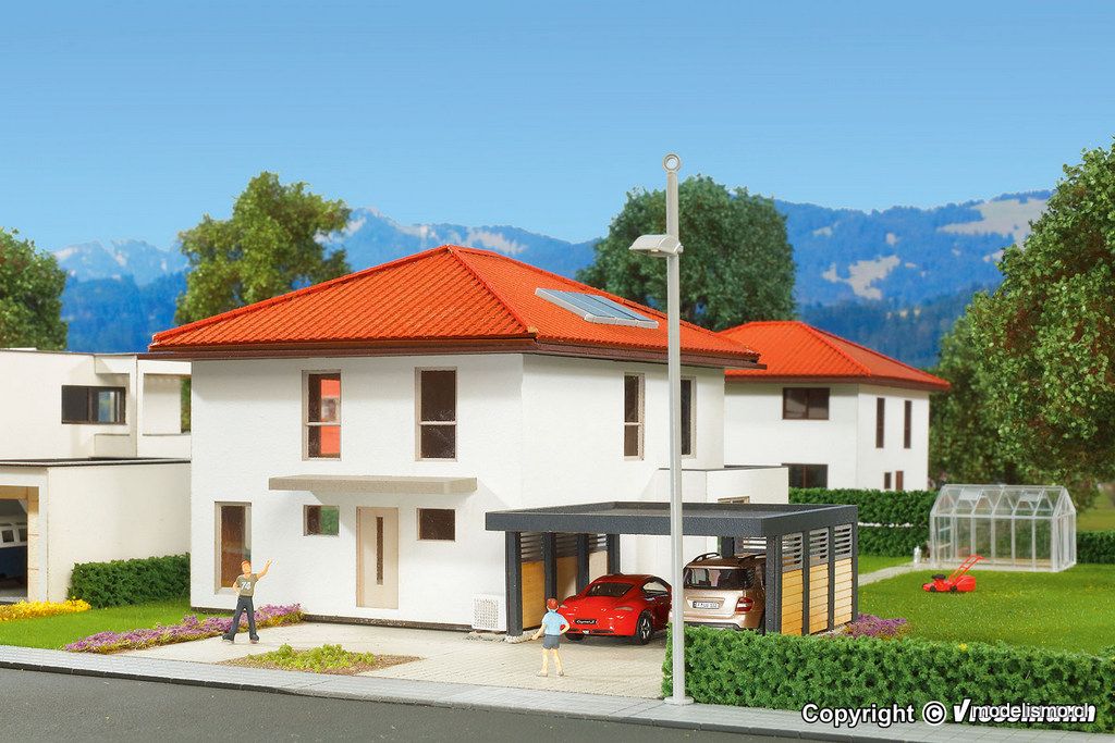 Reserva anticipada Kibri 38336 Casa Cubo Mia con Cochera - Kit Polyplate Reserva anticipada Kibri 38336 Casa Cubo Mia con Cochera - Kit Polyplate