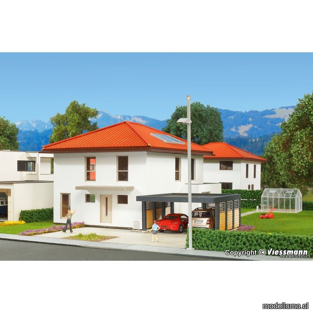 Kibri 38336 Casa Cubo Mia con Cochera - Kit Polyplate Kibri 38336 Casa Cubo Mia con Cochera - Kit Polyplate