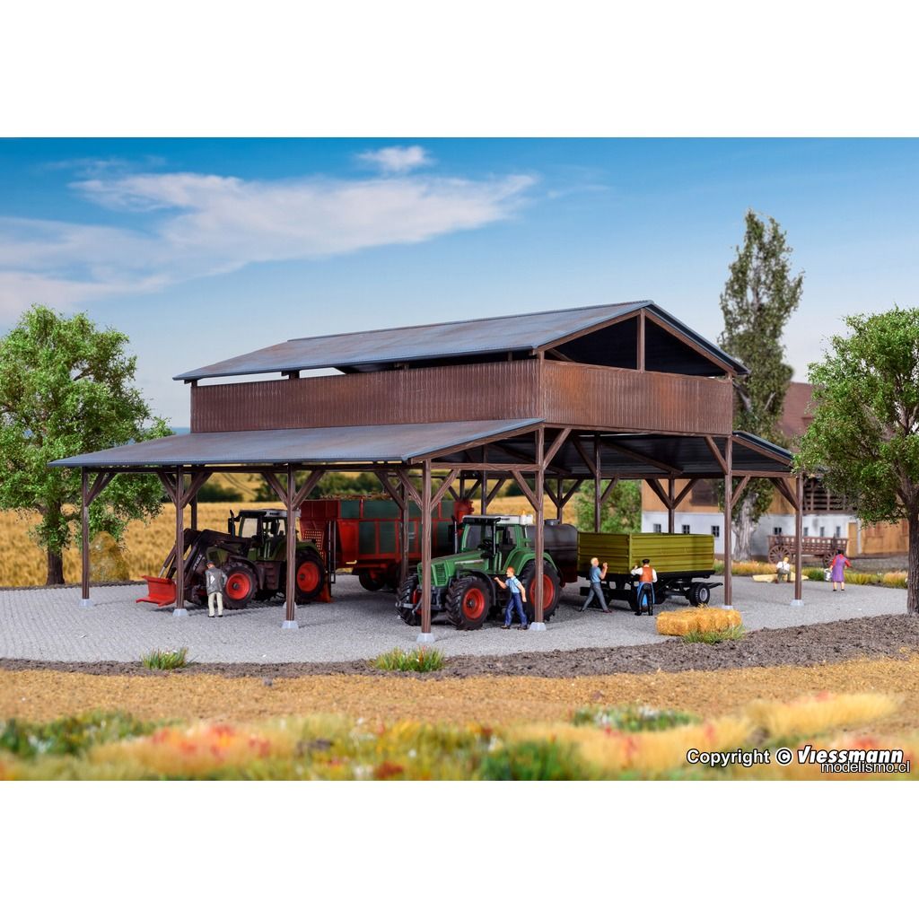 Reserva anticipada Kibri 39095 Gran refugio para maquinaria agrícola y vehículos