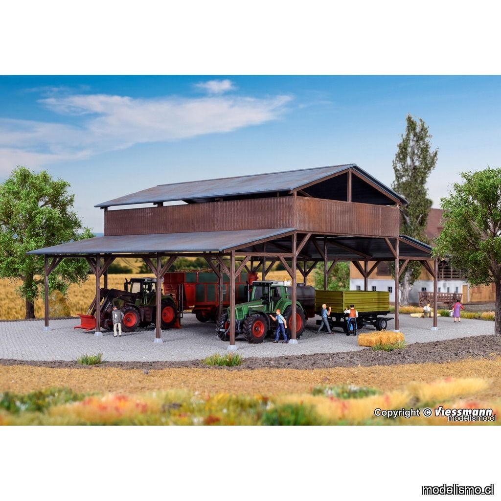 Reserva anticipada Kibri 39095 Gran refugio para maquinaria agrícola y vehículos Reserva anticipada Kibri 39095 Gran refugio para maquinaria agrícola y vehículos