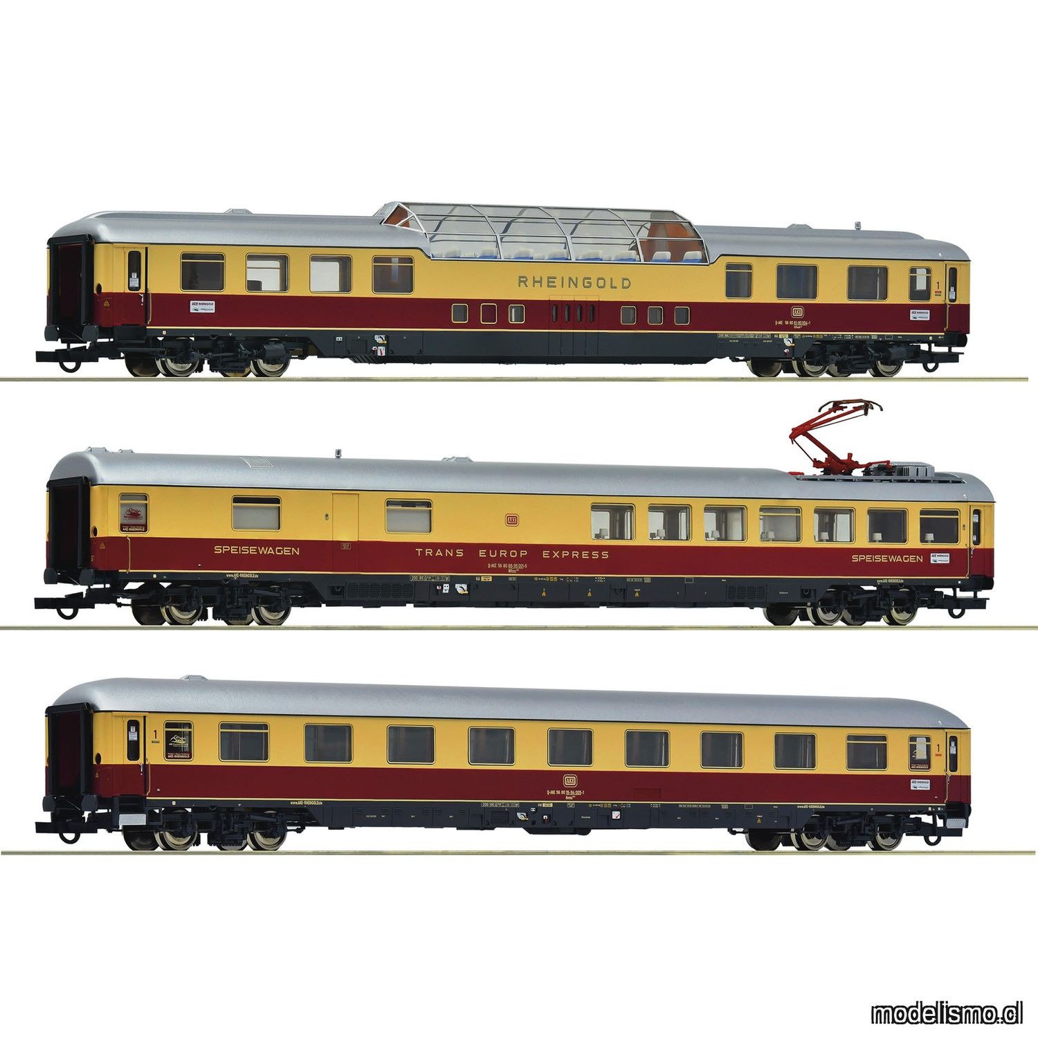 Roco 6200120 3 piece set (1): "Rheingold", AKE Roco 6200120 3 piece set (1): "Rheingold", AKE