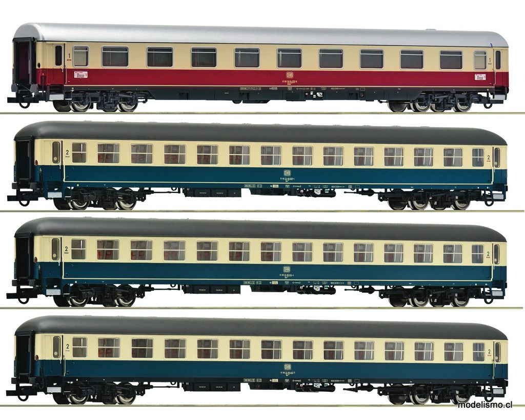 reserva anticipada Roco 6200154 4 piece set: IC 511 "Chiemgau", DB
