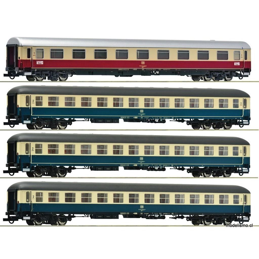 pre orderen Roco 6200154 4 piece set: IC 511 "Chiemgau", DB