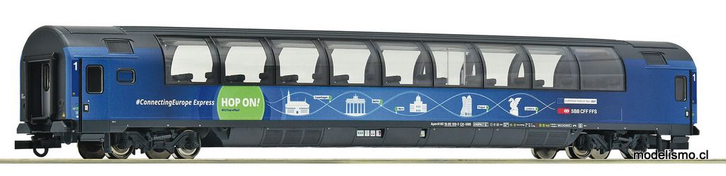 reserva anticipada Roco 6200015 Coche panorámico "Connecting Europe Express", SBB