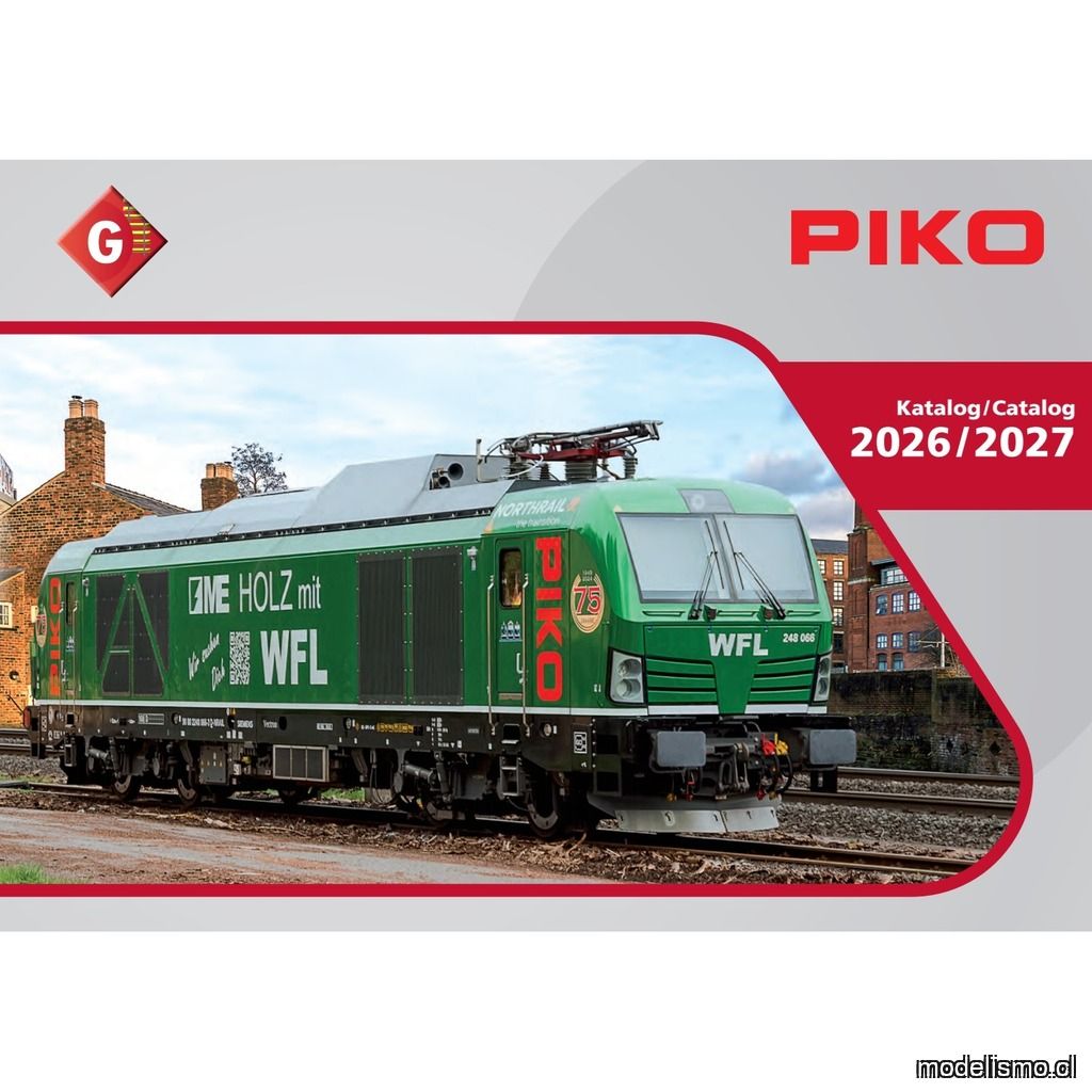 99706 Piko G 2026 catálogo - Inglés/Alemán 99706 Piko G 2026 catálogo - Inglés/Alemán