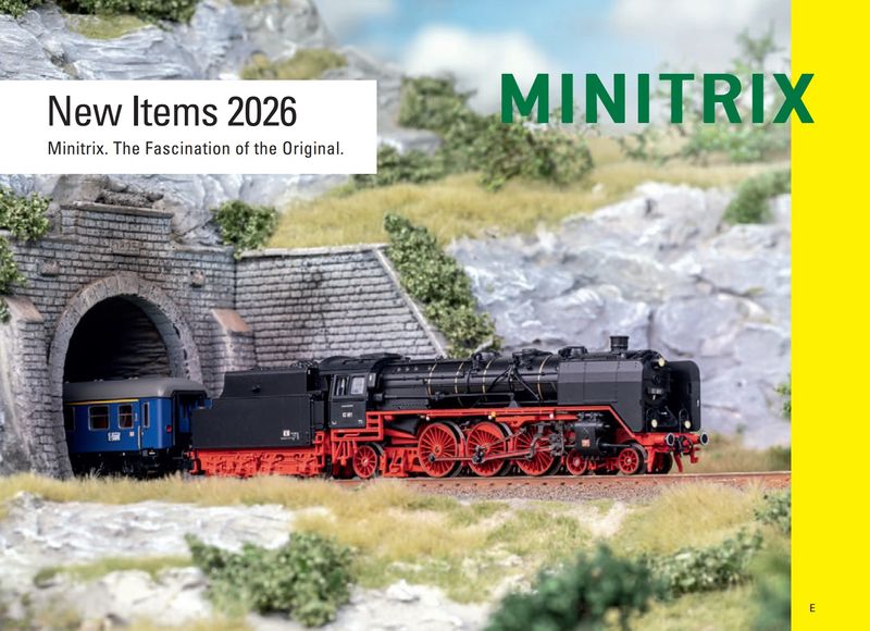 Minitrix N New Items 2026 inglés