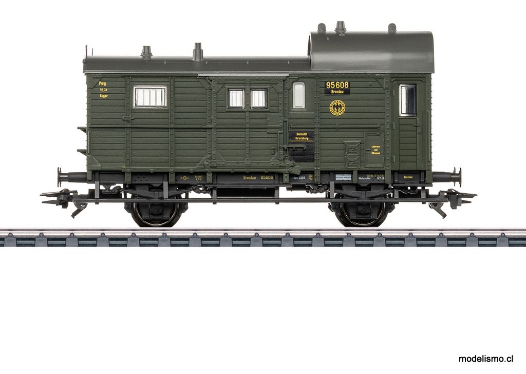 Märklin 46987 Vagón de equipaje de tren de mercancías Pwg Pr 14