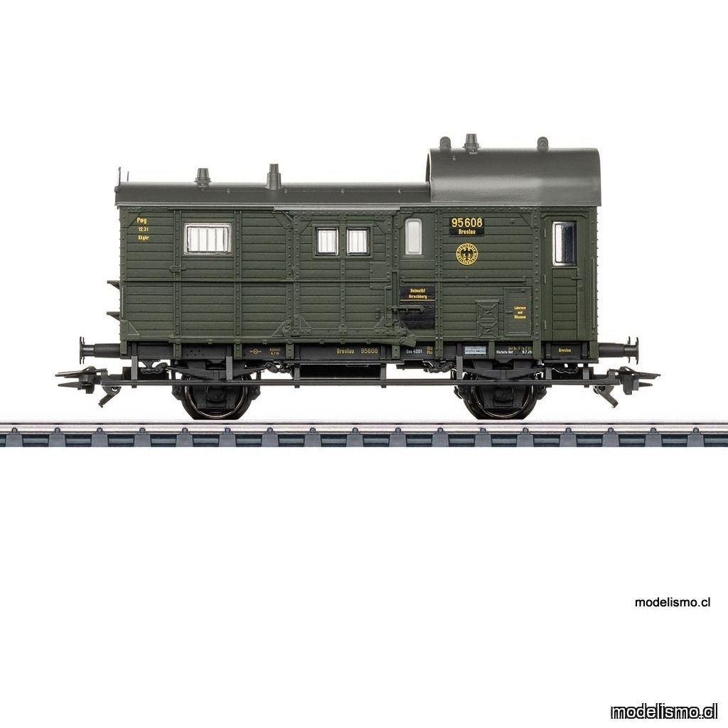 Märklin 46987 Vagón de equipaje de tren de mercancías Pwg Pr 14 Märklin 46987 Vagón de equipaje de tren de mercancías Pwg Pr 14