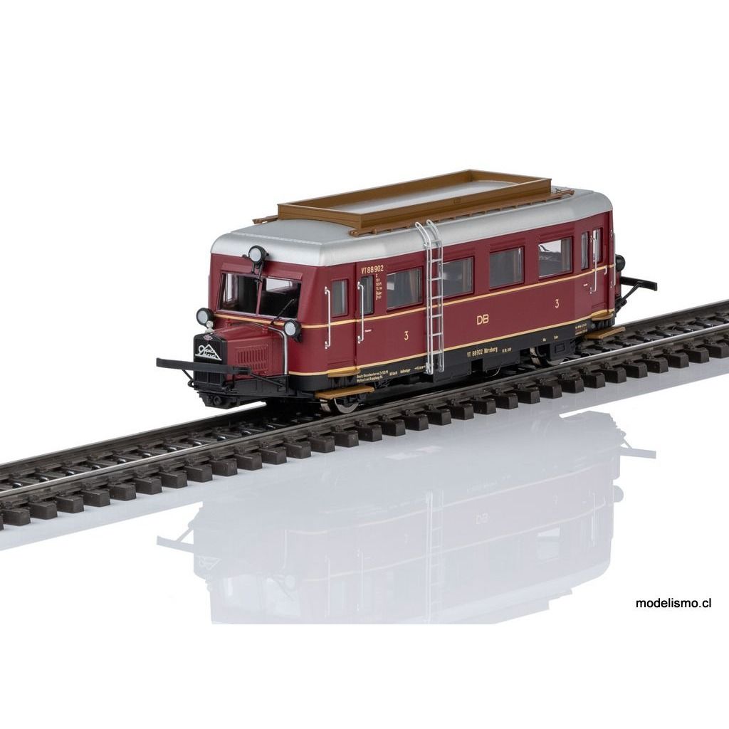 Märklin 38135 Vagón diésel de la clase VT 88.9: el "hocico de cerdo"