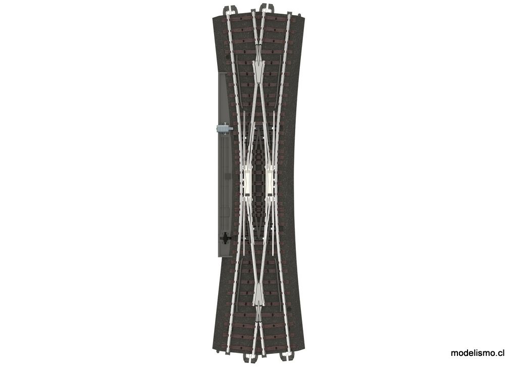 Märklin 24720 Märklin esbelta travesía de unión doble longitud 236,1 mm Märklin 24720 Märklin esbelta travesía de unión doble longitud 236,1 mm