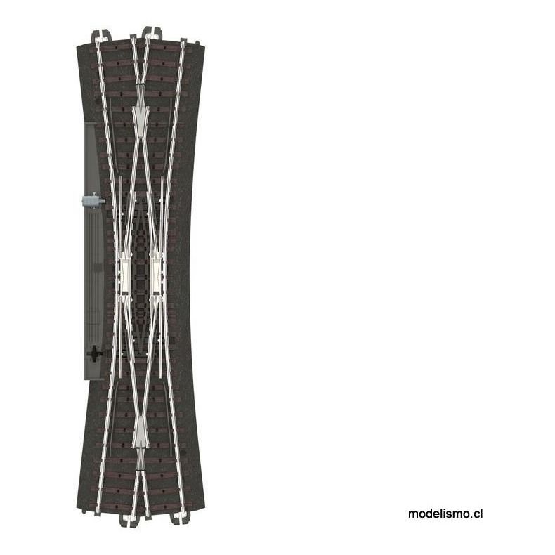 Märklin 24720 Märklin esbelta travesía de unión doble longitud 236,1 mm