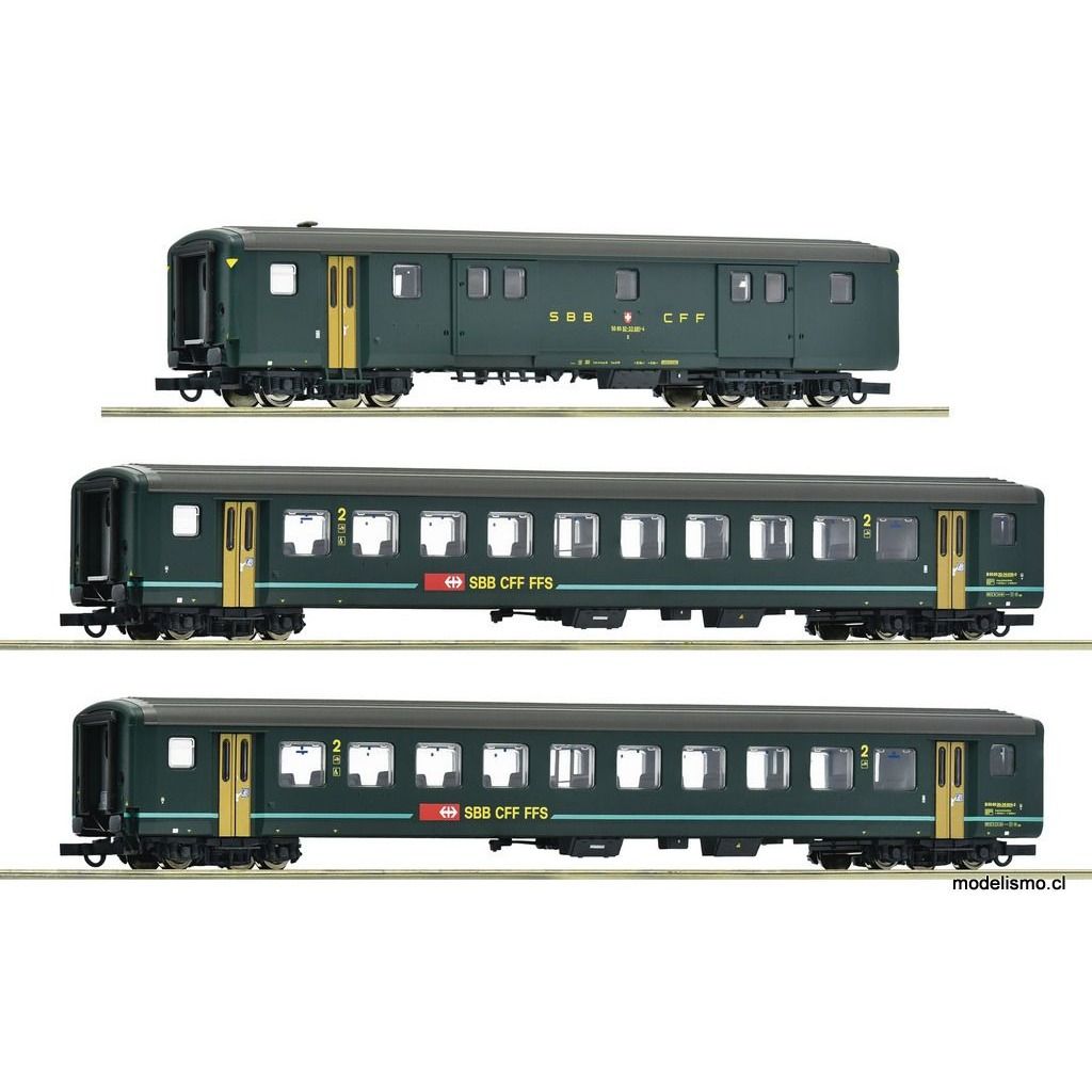 pre orderen Roco 6200090 3 piece set (1): "IR 1617", SBB