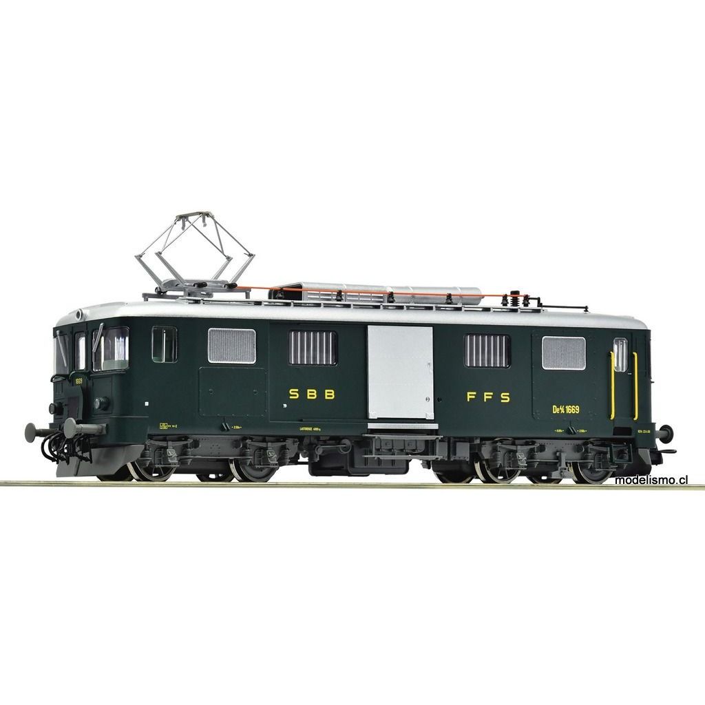 Roco 7710014 Furgón de equipajes eléctrico De 4/4 1669, SBB con sonido Roco 7710014 Furgón de equipajes eléctrico De 4/4 1669, SBB con sonido