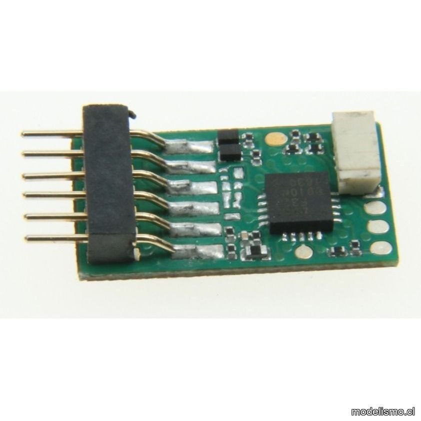 Uhlenbrock 73310 Decodificador de calibre N-TT con conector de 6 pines Uhlenbrock 73310 Decodificador de calibre N-TT con conector de 6 pines