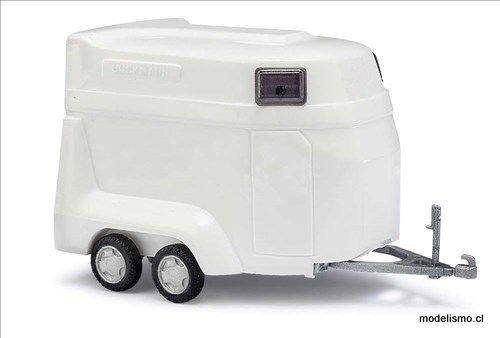 Busch H0 60265 ​Kit: Remolque para caballos