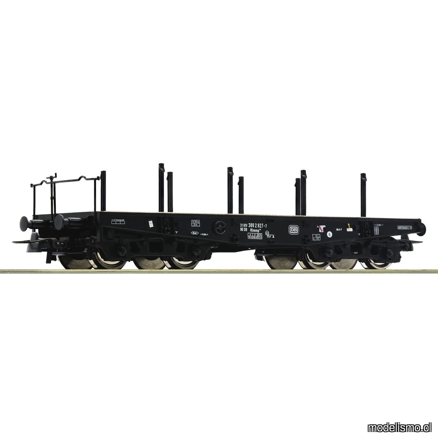 pre orderen Roco 46380 Vagón para carga pesada, DB pre orderen Roco 46380 Vagón para carga pesada, DB