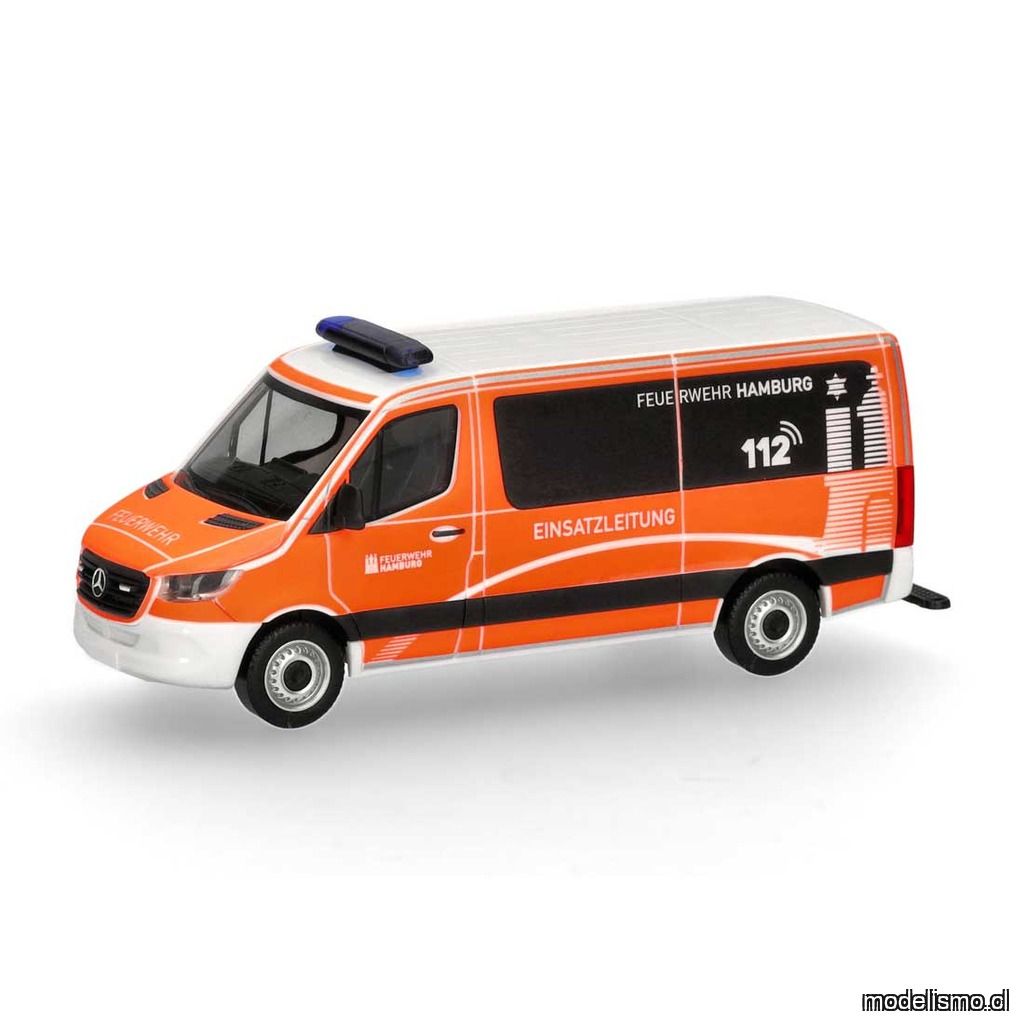 Reserva anticipada - Herpa 098830 H0 PKW Mercedes Sprinter 18 Bus Flachdach Unida