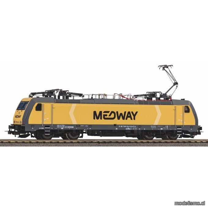 Reserva anticipada - 21631 Locomotora eléctrica BR 186 Medway VI, con sonido
