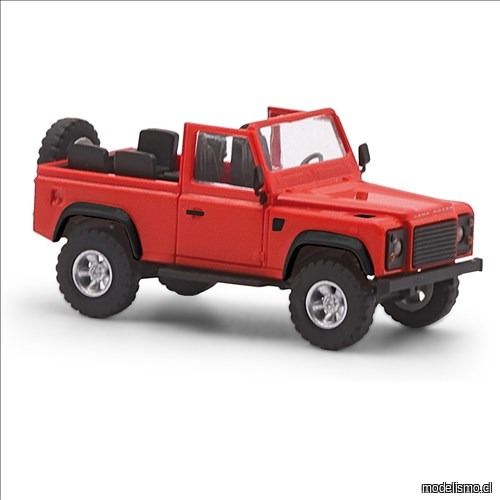 Reserva anticipada - Busch 54390 Land Rover Defender 90 abierto, Rojo Novedad Reserva anticipada - Busch 54390 Land Rover Defender 90 abierto, Rojo Novedad