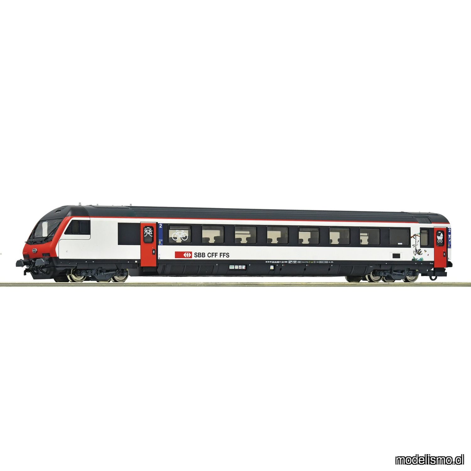pre orderen Roco 6210199 - Coche piloto de 2a clase para trenes de cercanías EW-IV, SBB pre orderen Roco 6210199 - Coche piloto de 2a clase para trenes de cercanías EW-IV, SBB