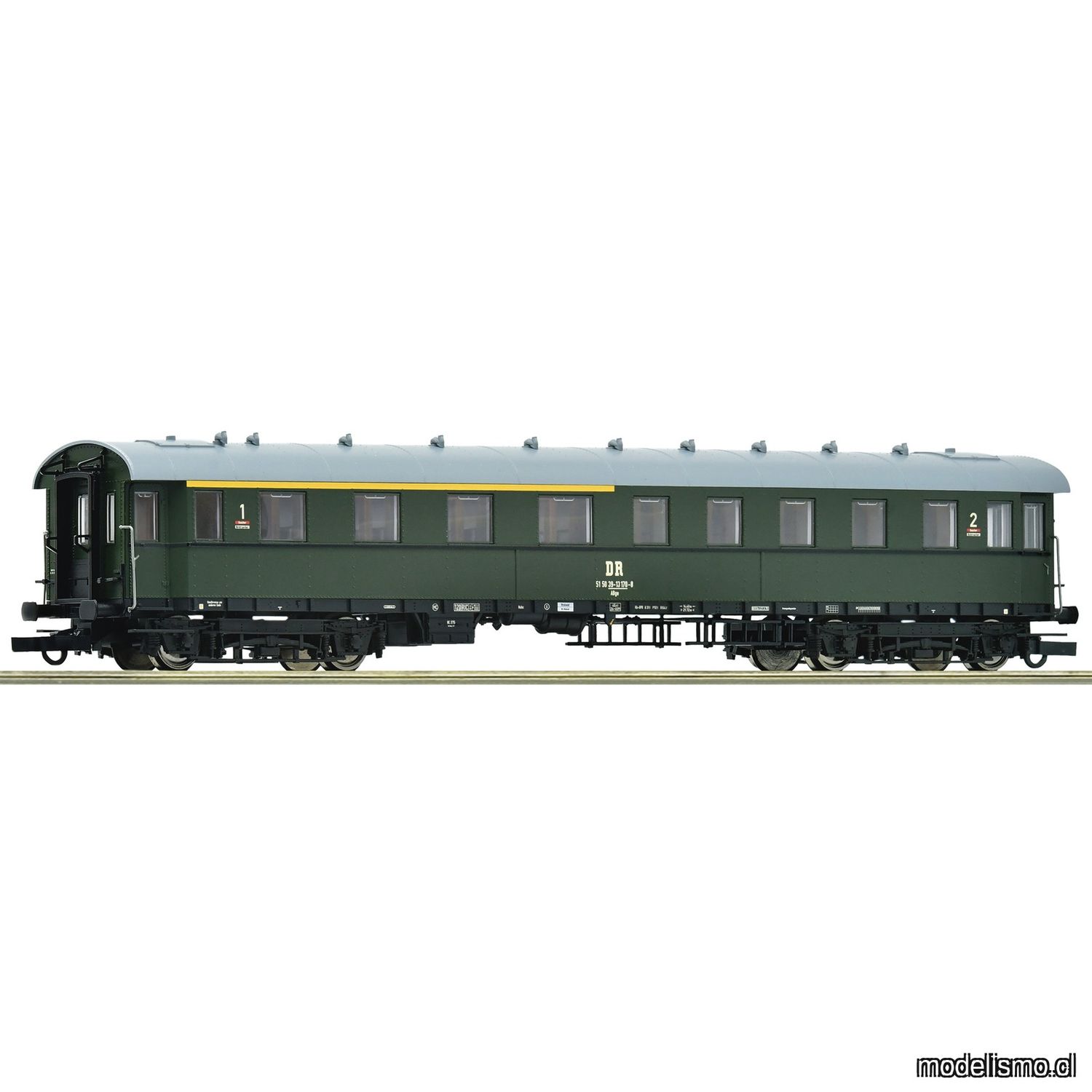 pre orderen Roco 6200205 - Coche de tren expreso unificado de 1a/2a clase, DR pre orderen Roco 6200205 - Coche de tren expreso unificado de 1a/2a clase, DR