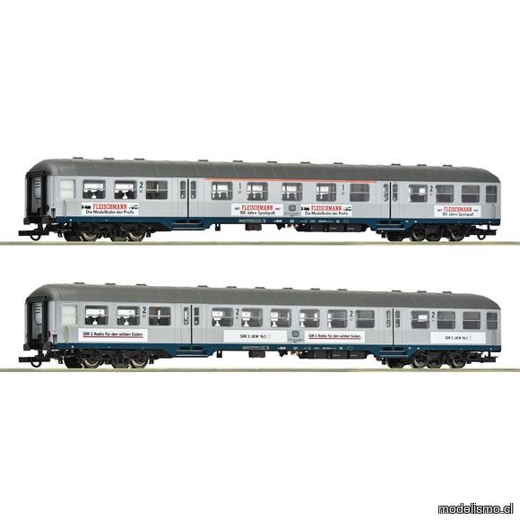 pre orderen Roco 6200206 Set de 2 piezas: Coches de cercanías de 2a clase, DB