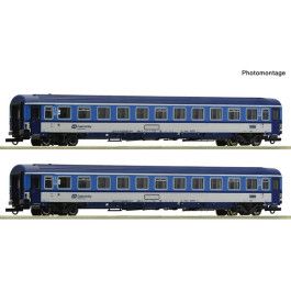 pre orderen Roco 6200157 - 2 piece set: Eurofima coach, CD pre orderen Roco 6200157 - 2 piece set: Eurofima coach, CD