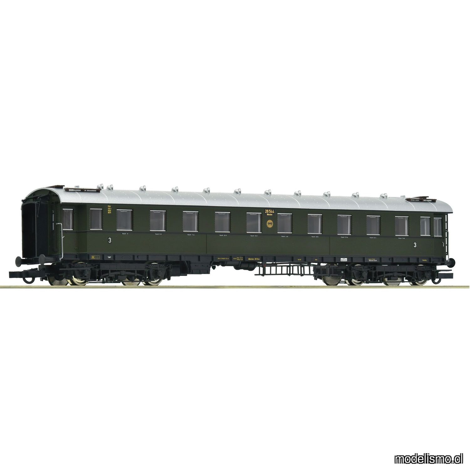 Roco 6200139 - 3rd class standard express train coach, DRG Roco 6200139 - 3rd class standard express train coach, DRG