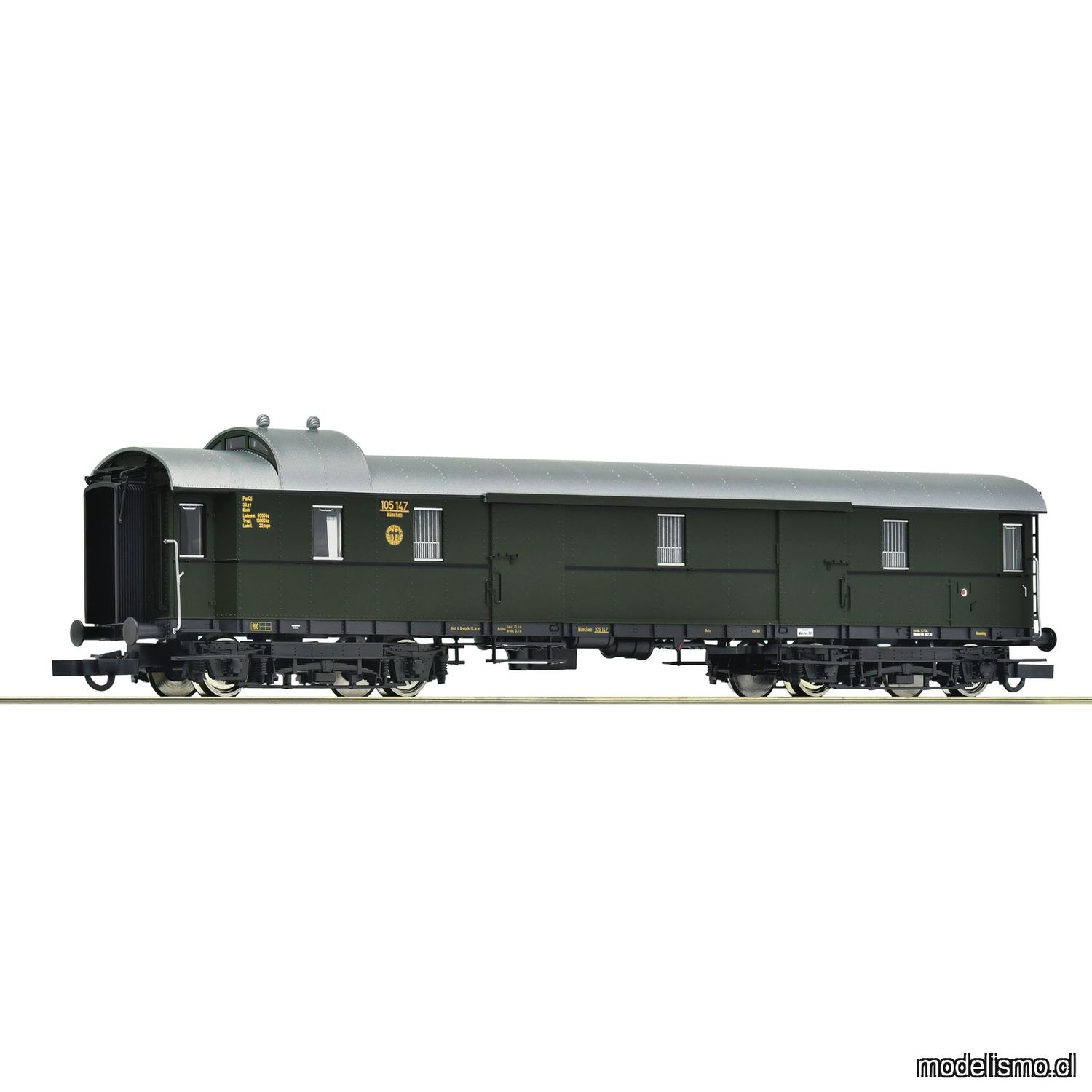 Roco 6200140 - Standard luggage wagon, DRG Roco 6200140 - Standard luggage wagon, DRG