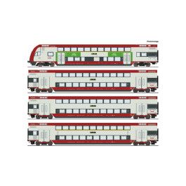 preorden Roco 6210148 - 4 piece set: Double-deck coach, CFL