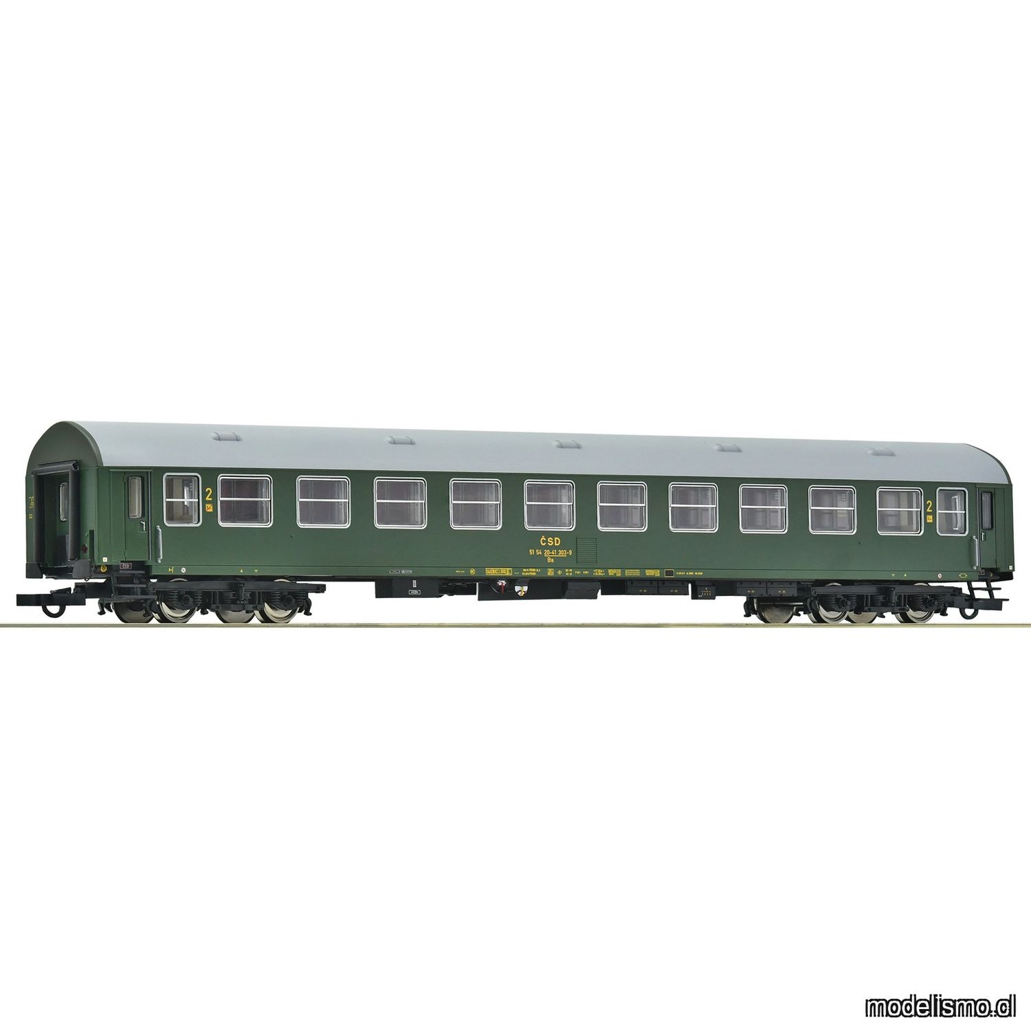pre orderen Roco 6200169 - 2nd class passenger coach, CSD pre orderen Roco 6200169 - 2nd class passenger coach, CSD