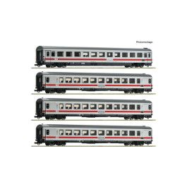 pre orderen preorden Roco 6200187 - 4 piece set: Express train coaches, ÖBB pre orderen preorden Roco 6200187 - 4 piece set: Express train coaches, ÖBB