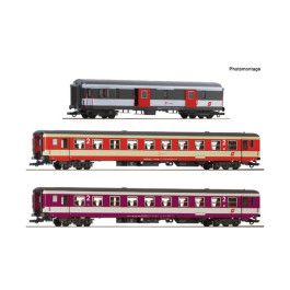 pre orderen Roco 6200127 - 3 piece set (1): Express train "D 704", ÖBB pre orderen Roco 6200127 - 3 piece set (1): Express train "D 704", ÖBB