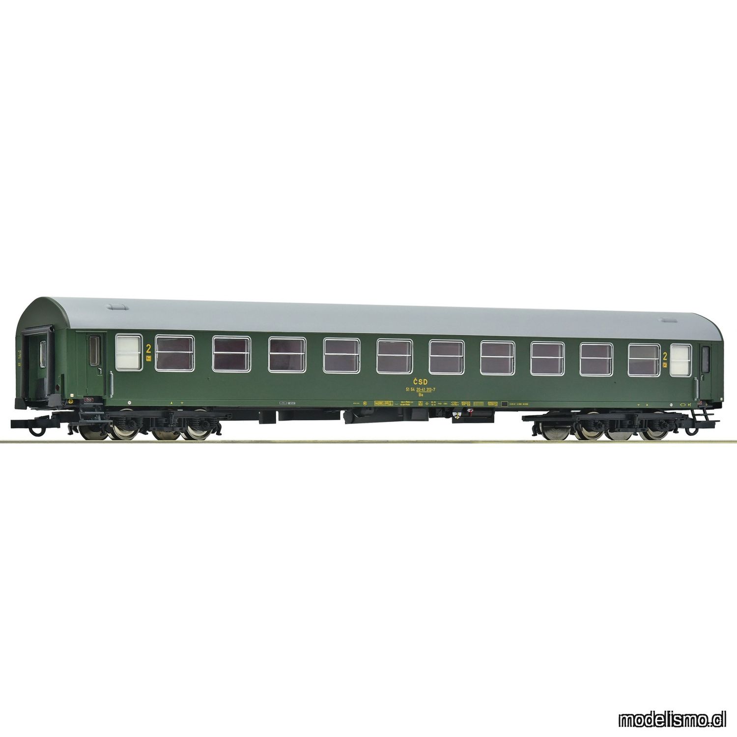 pre orderen Roco 6200170 - 2nd class passenger coach, CSD pre orderen Roco 6200170 - 2nd class passenger coach, CSD