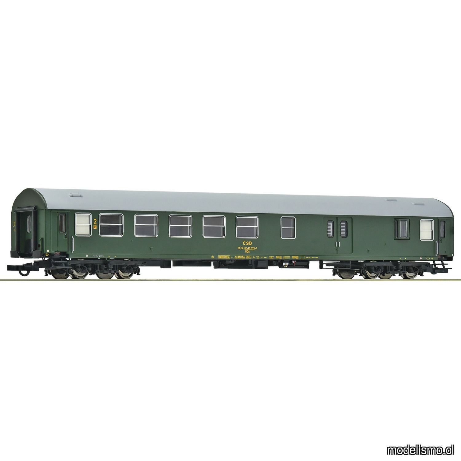 pre orderen Roco 6200171 - 2nd class passenger coach with baggage compartment, CSD pre orderen Roco 6200171 - 2nd class passenger coach with baggage compartment, CSD