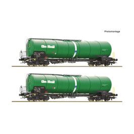 preorden Roco 6600147 - 2 piece set: Tank wagons, OnRail