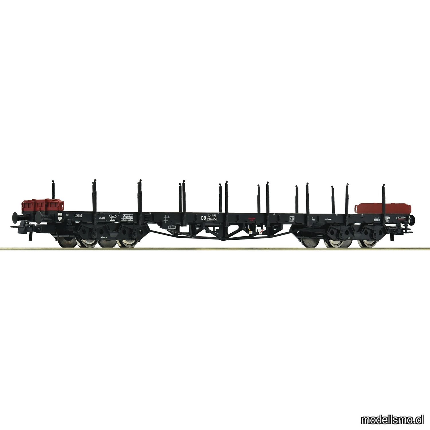pre orderen Roco 6600189 - Stake wagon, DB pre orderen Roco 6600189 - Stake wagon, DB