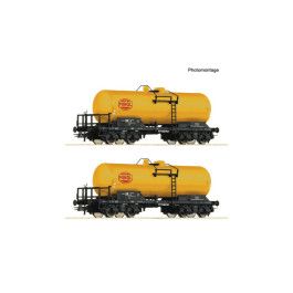 preorden Roco 6600199 - 2 piece set: Tank wagons, DR