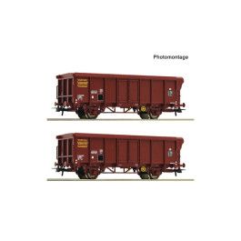 preorden Roco 6600251 - Set de 2 piezas: Vagones de techo enrollable, SNCF