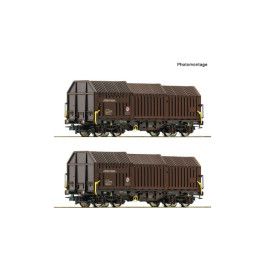 preorden Roco 6600132 - 2 piece set: Telescopic hood wagons, ÖBB